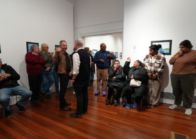 Exhibition launch at Albany Town Hall