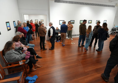 Exhibition launch at Albany Town Hall