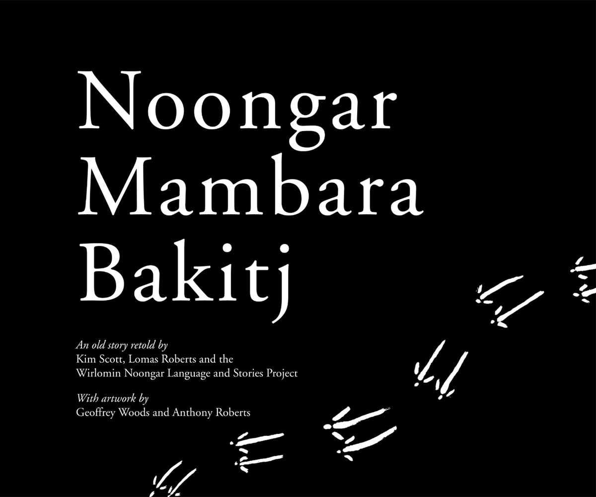 Noongar Mambara Bakitj book cover